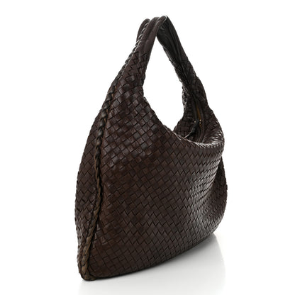 Bottega Veneta Nappa Intrecciato Large Veneta Hobo Ebano 3 of 13
