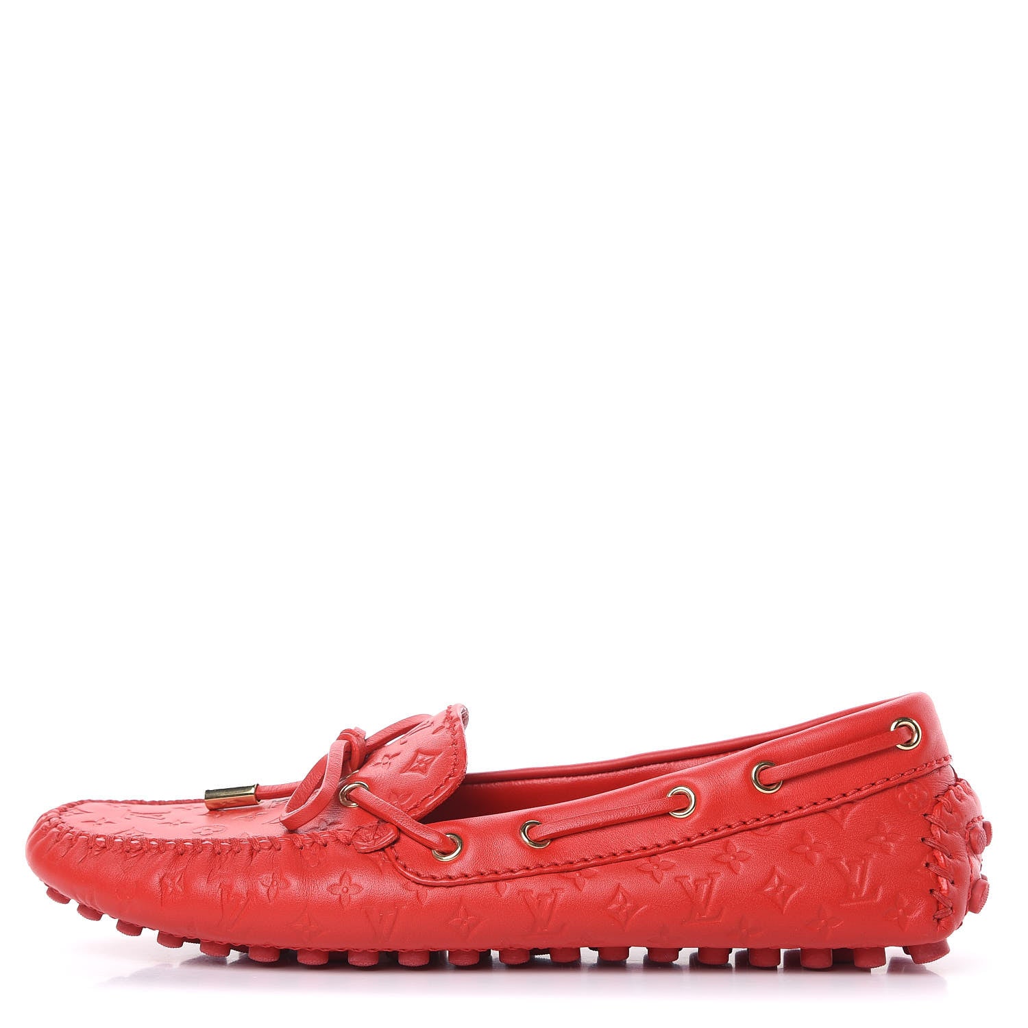 Louis Vuitton Empreinte Gloria Loafers 37 Rouge 1 of 9