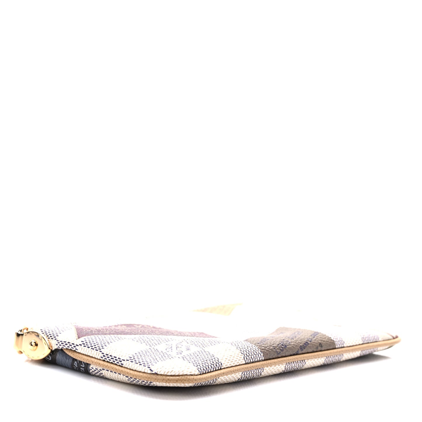 Damier Azur Trunks Labels Pochette Milla MM