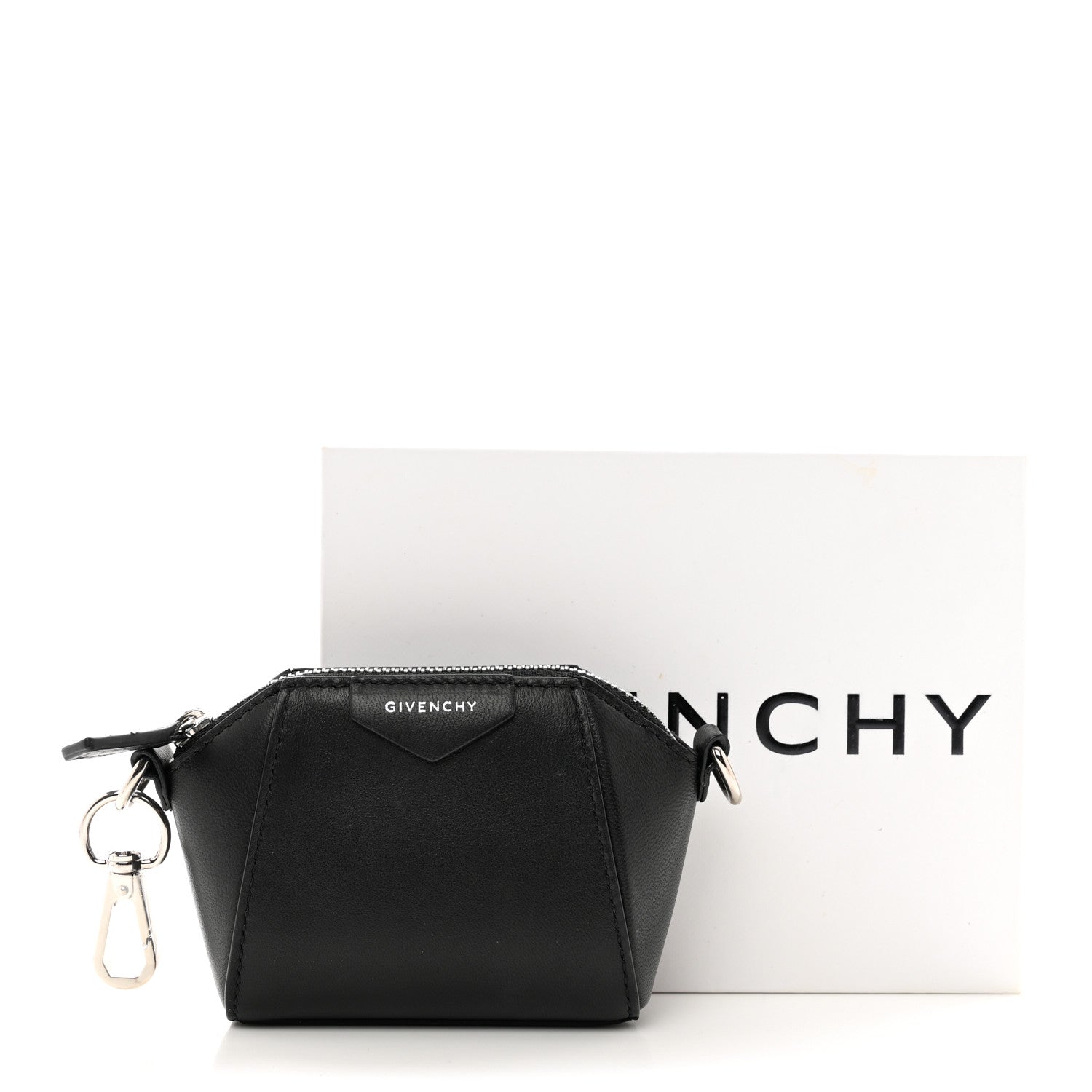 Givenchy Lambskin Baby Antigona with Chain Black 9 of 9