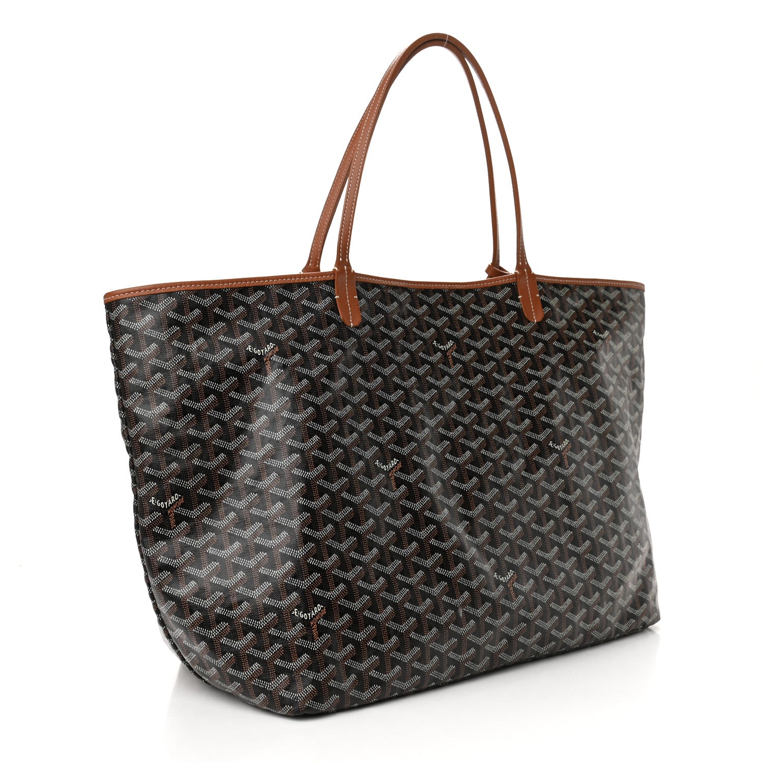 Goyard Goyardine Saint Louis GM Black Gold 3 of 13
