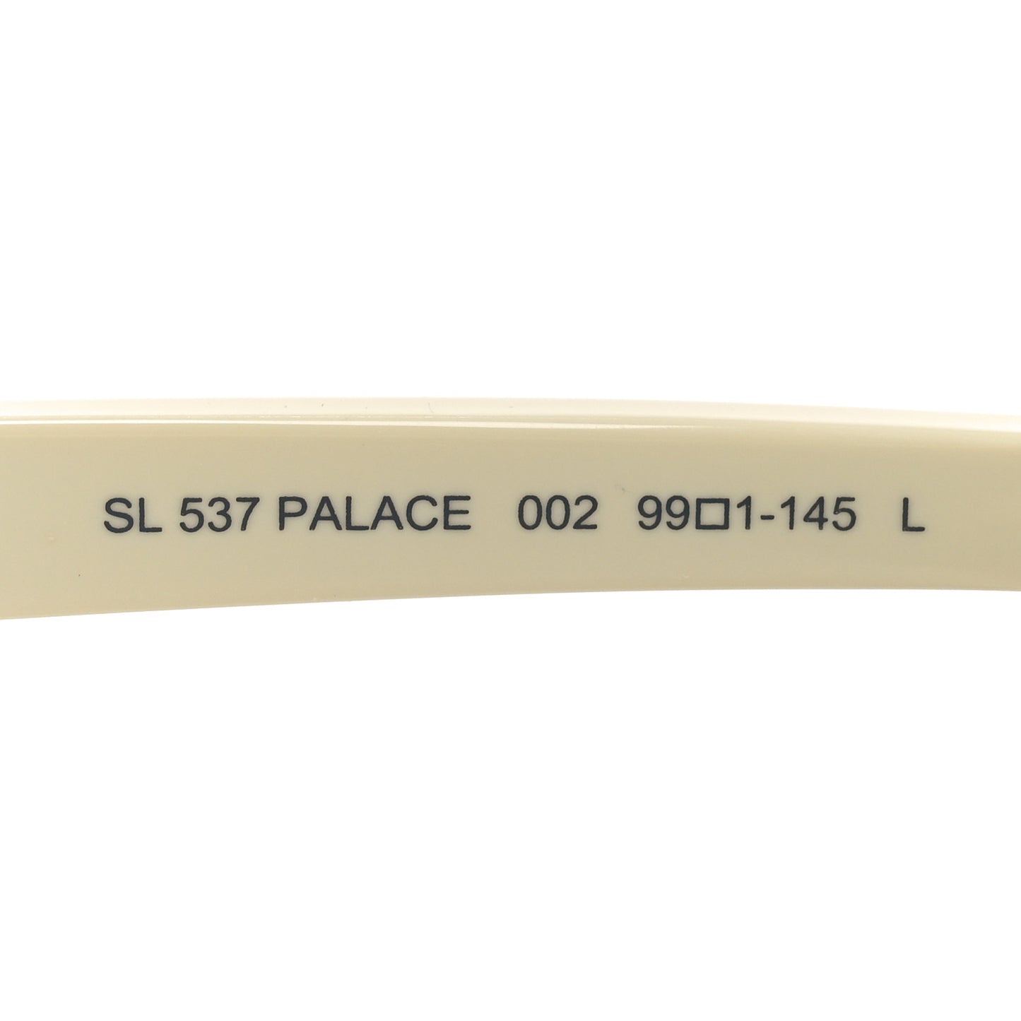 Acetate Palace Mask Sunglasses SL 537 White