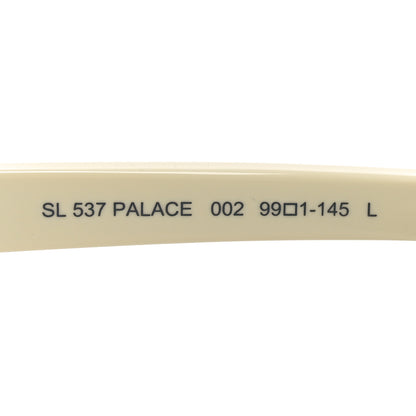 Saint Laurent Acetate Palace Mask Sunglasses SL 537 White 6 of 7