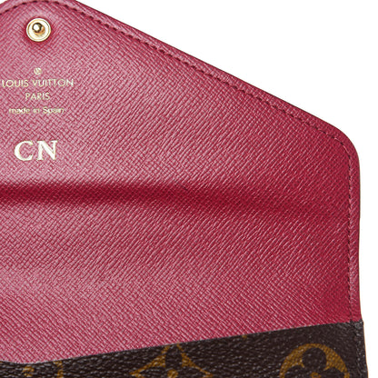 Louis Vuitton Monogram Josephine Wallet Fuchsia 10 of 12
