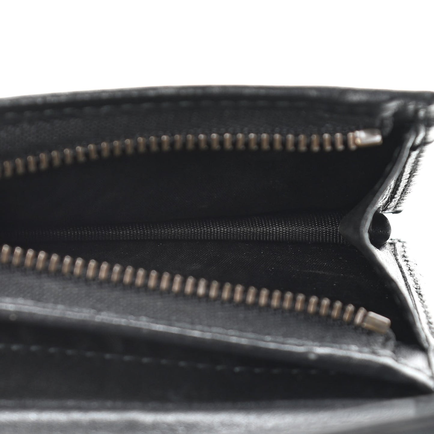 Calfskin Matelasse GG Marmont Card Case Wallet Black