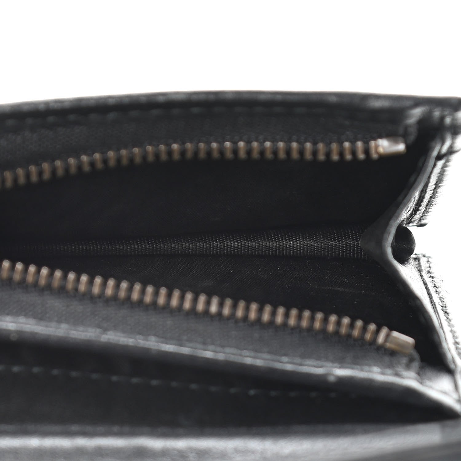 Gucci Calfskin Matelasse GG Marmont Card Case Wallet Black 6 of 12