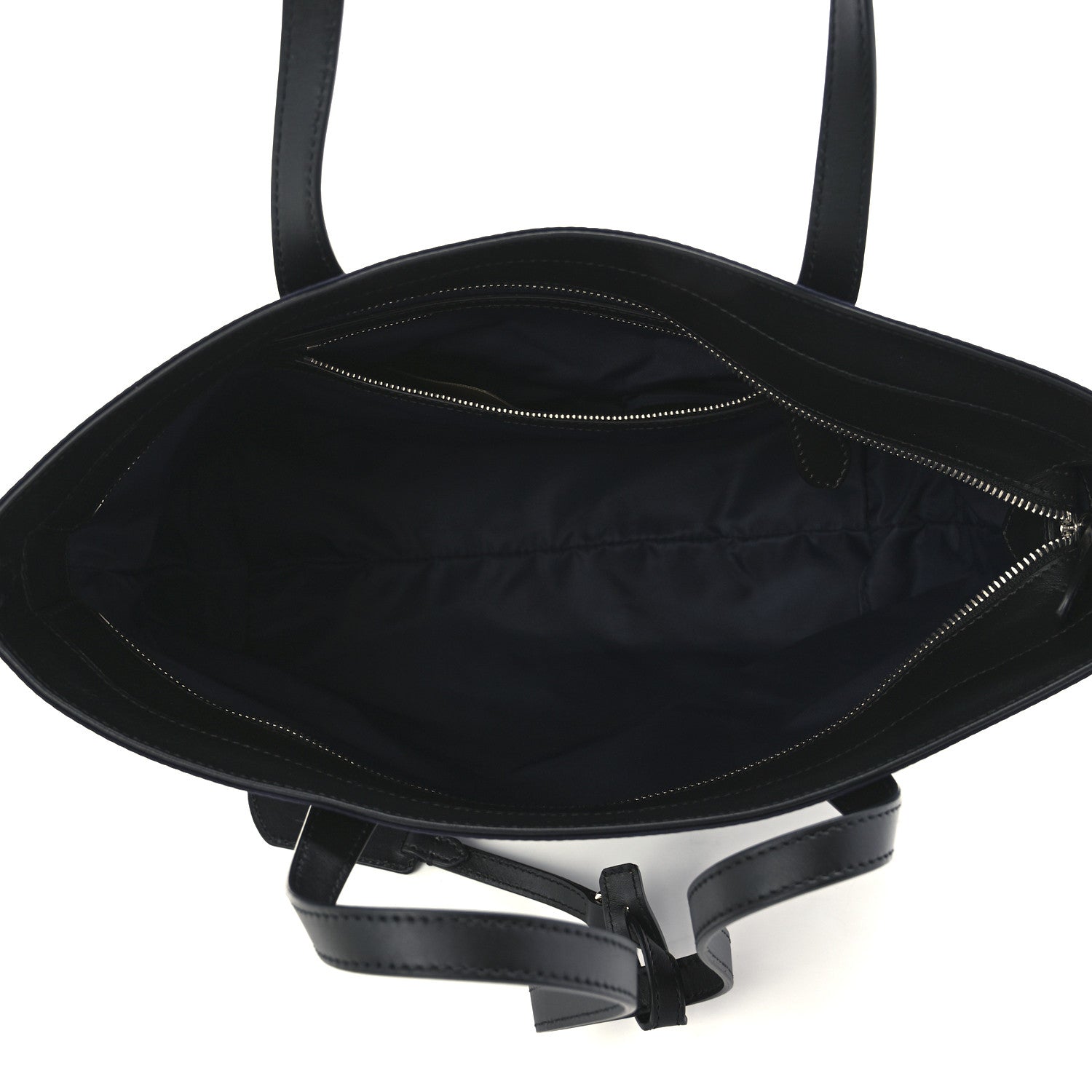 Burberry Nylon Logo Small Ardwell Tote Navy 5 of 12