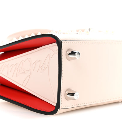 Christian Louboutin Calfskin Spikes Loubinthesky Paloma Baguette Leche 9 of 11