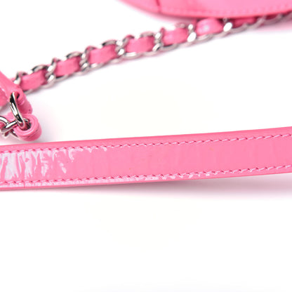 Chanel Patent Round As Earth Evening Bag Pink 11 of 17