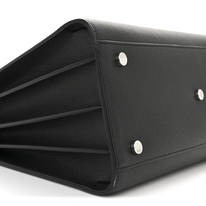 Saint Laurent Grained Calfskin Small Sac De Jour Black 9 of 10