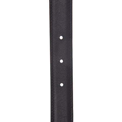 Hermes Swift Epsom 24mm Mini Constance H Belt 85 Black Gold 4 of 7