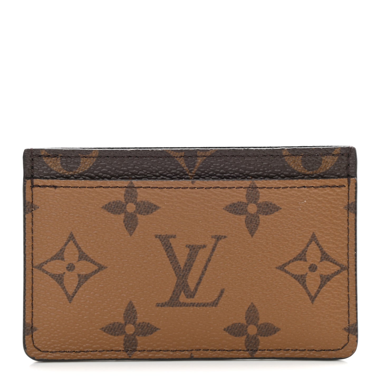 Reverse Monogram Card Holder