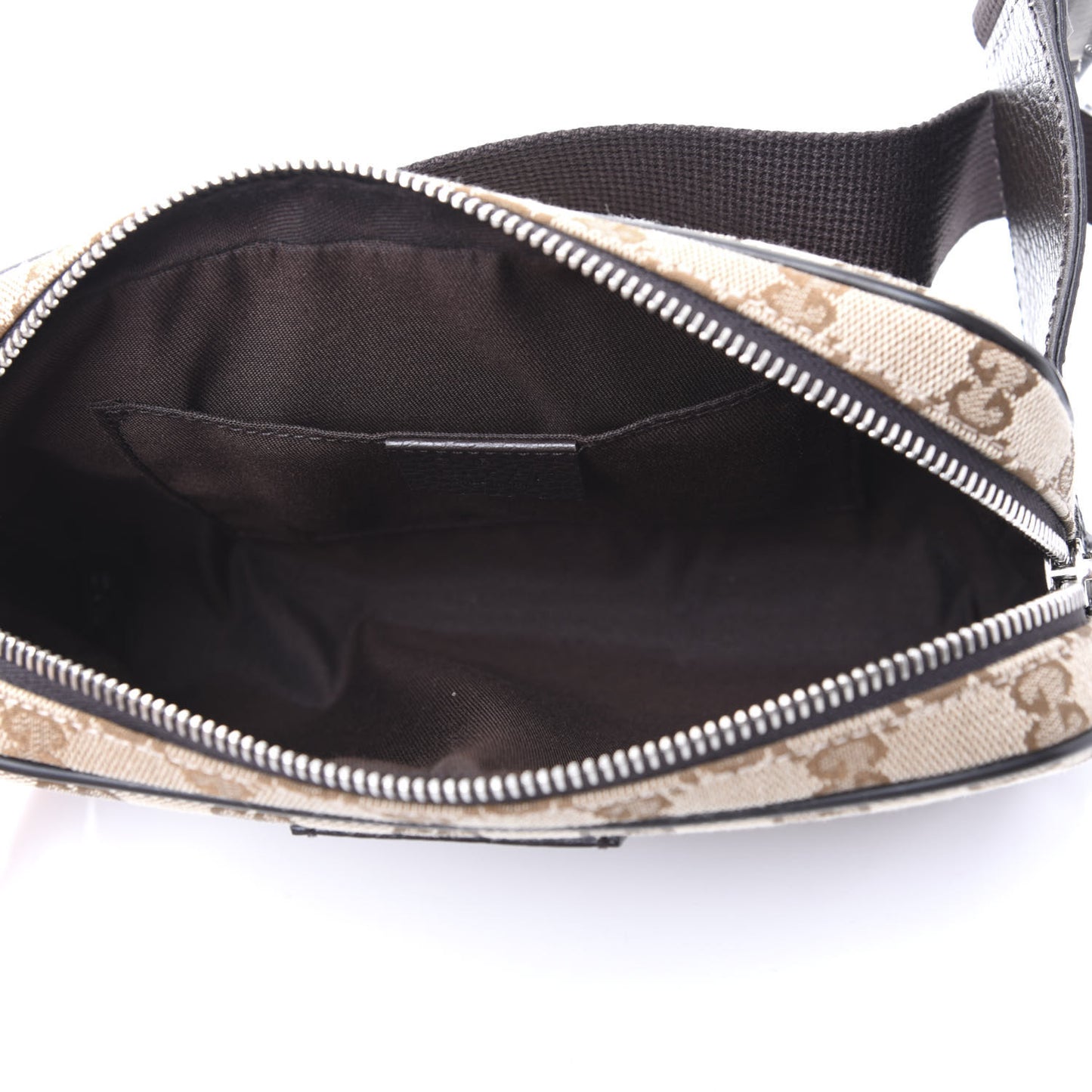 Monogram Belt Bag Dark Brown