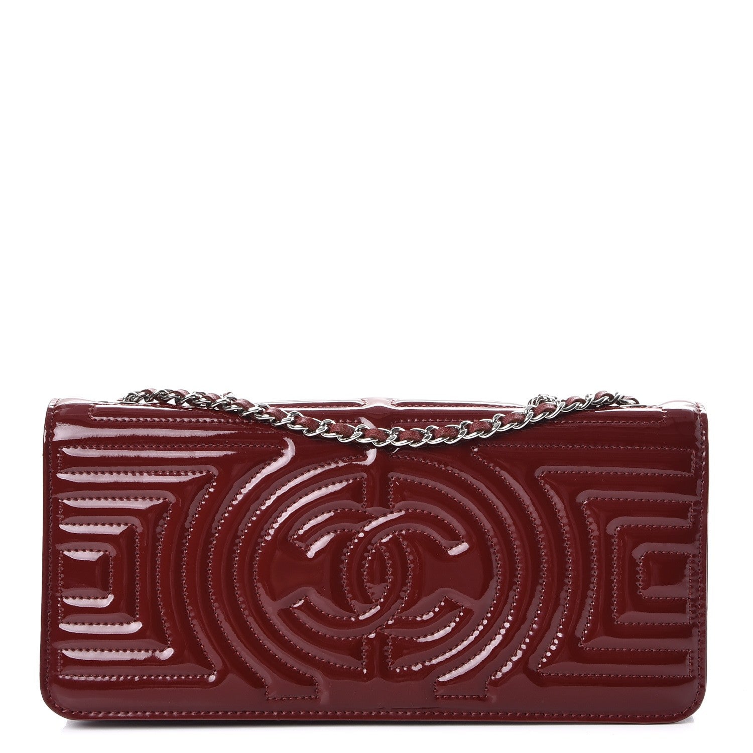 Chanel Vinyl Coco Ming Flap Red 1 of 7