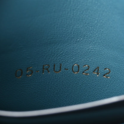 Christian Dior Calfskin Macrocannage Mini Caro Bag Horizon Blue 7 of 10