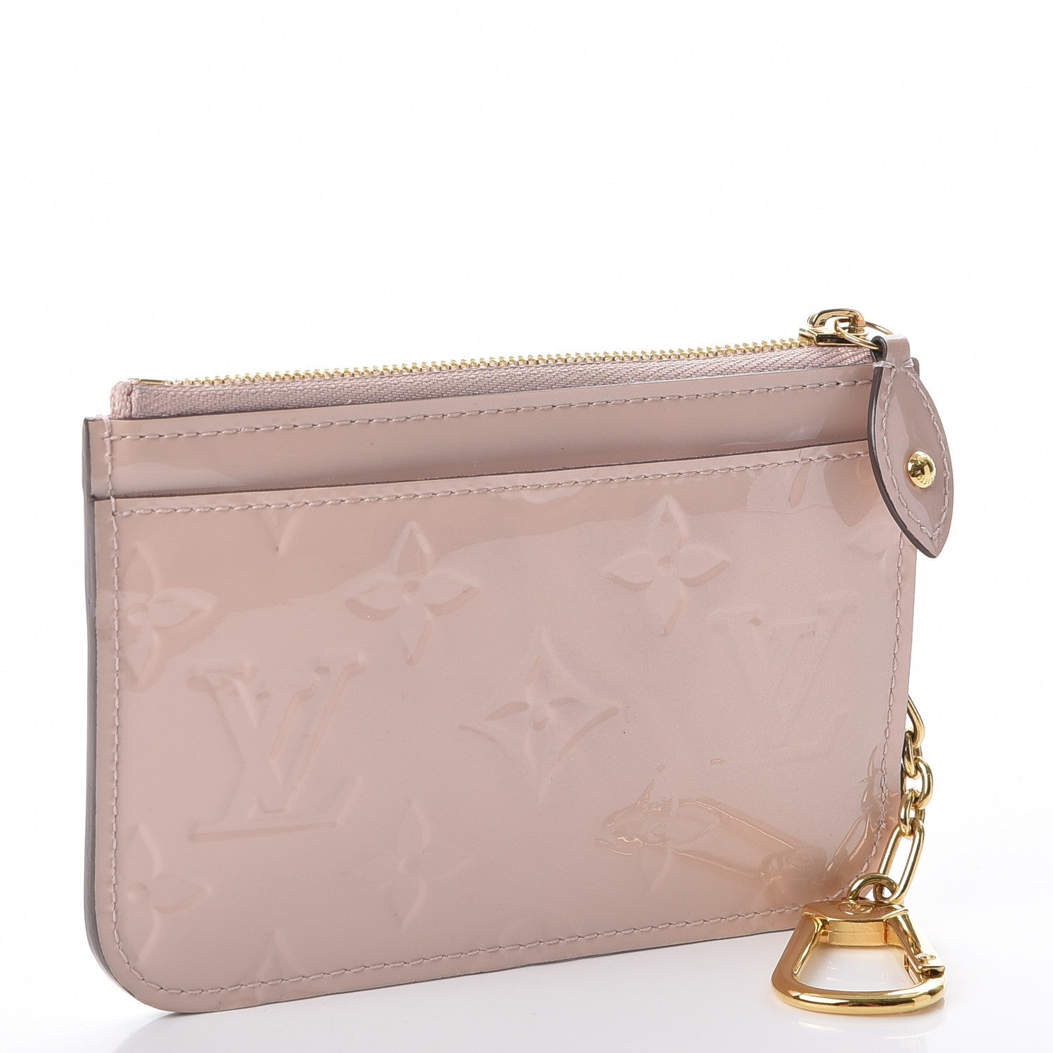 Louis Vuitton Vernis Key Pouch Rose Angelique 3 of 9