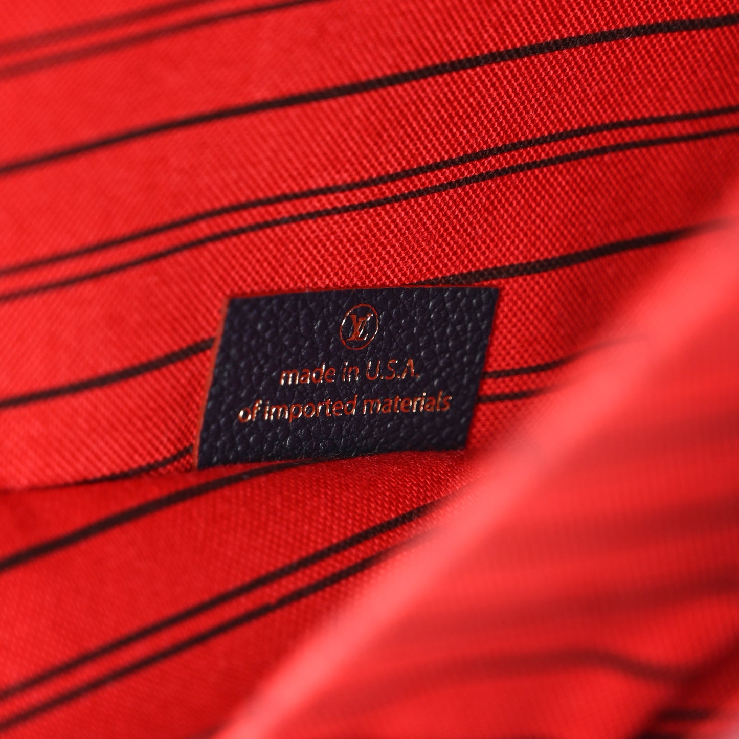 Empreinte Pochette Metis Marine Rouge