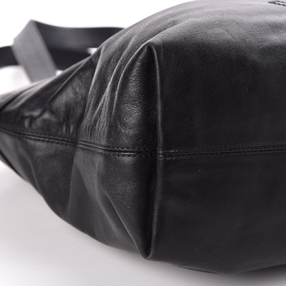 Chanel Lambskin CC Tote Black 5 of 17