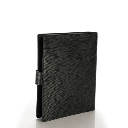 Louis Vuitton Epi Large Ring Agenda Black 3 of 7