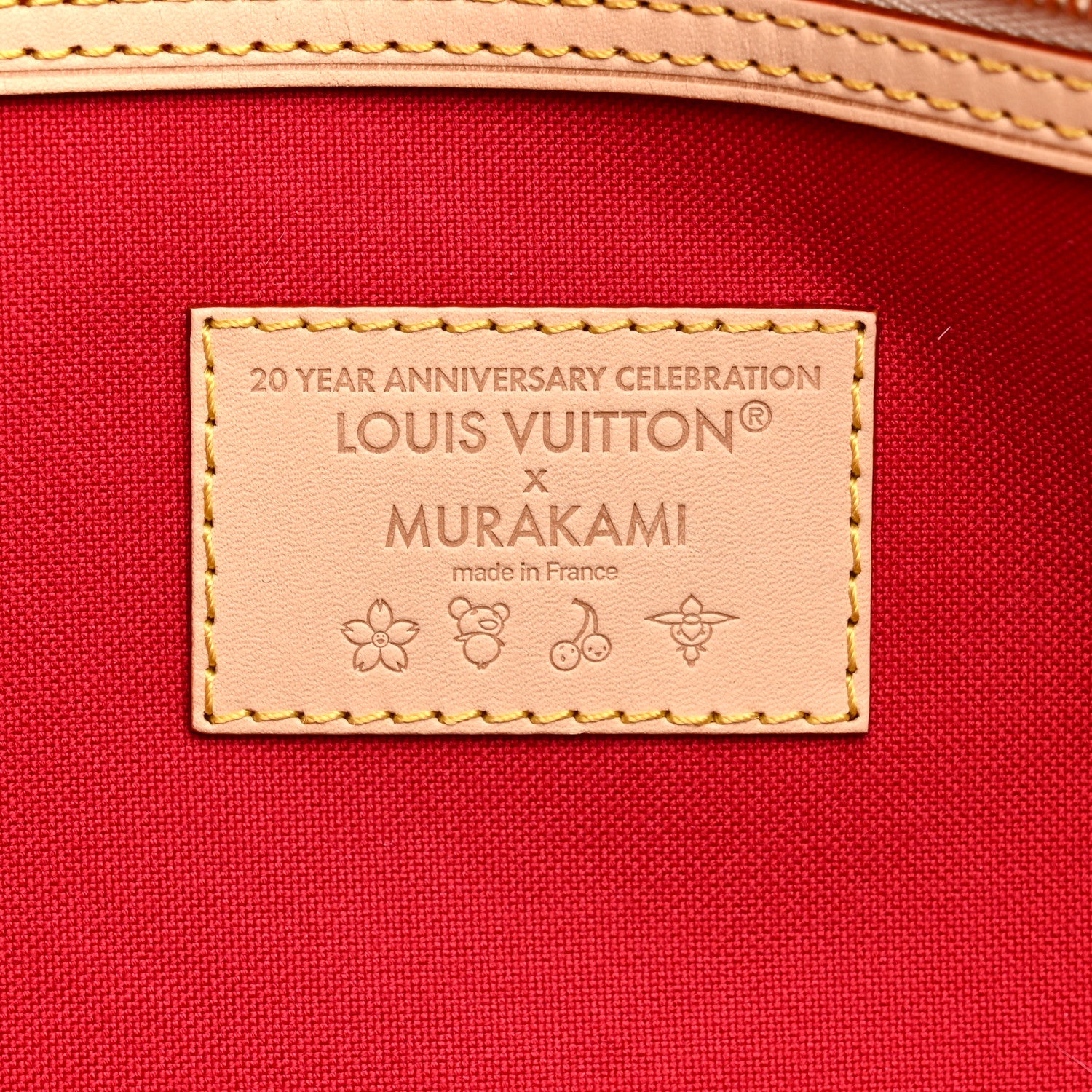 Louis Vuitton LV X TM Monogram Cerises Keepall Bandouliere 45 5 of 9