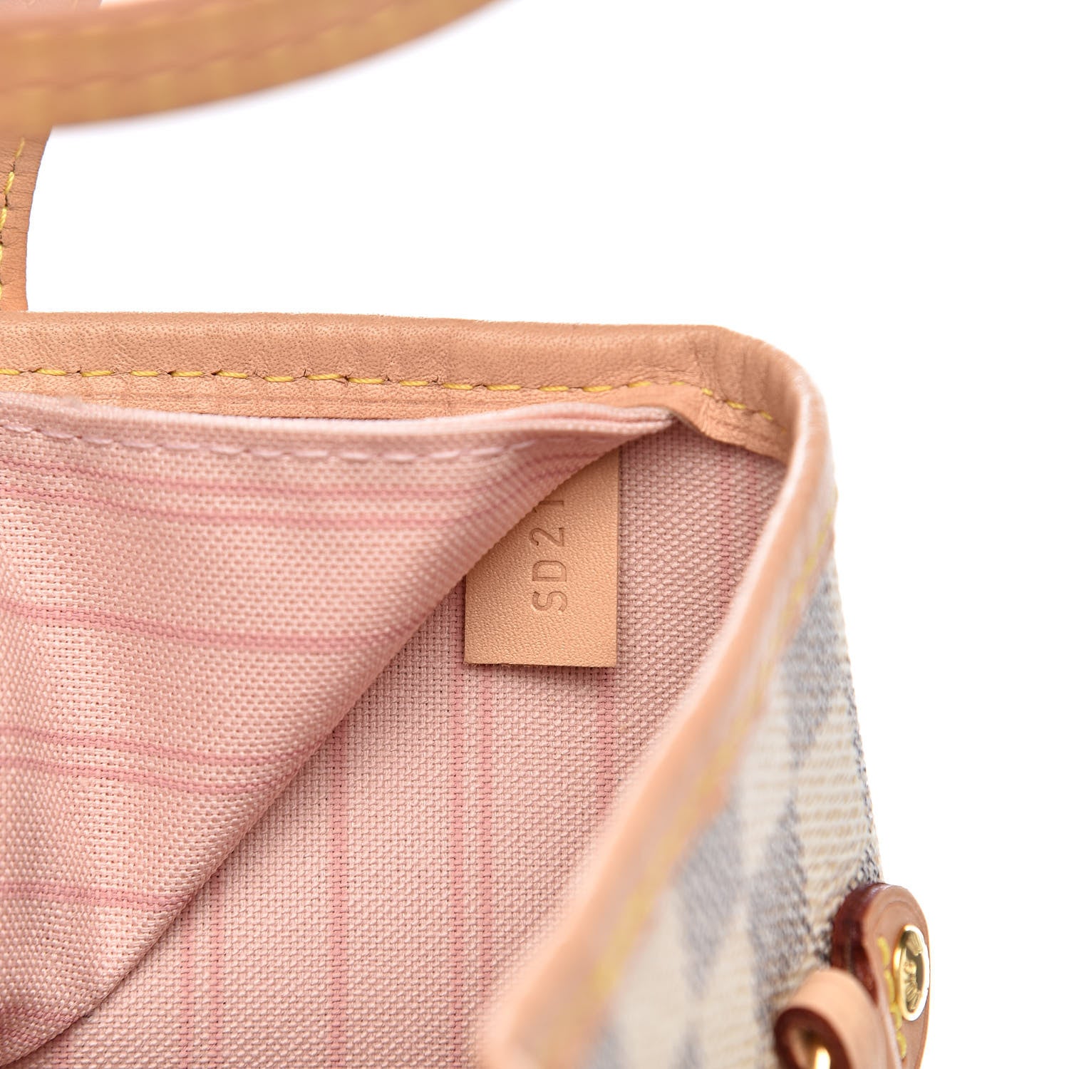 Louis Vuitton Damier Azur Neo Neverfull GM Rose Ballerine 8 of 13