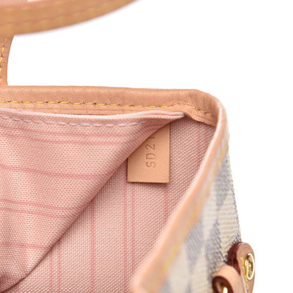 Louis Vuitton Damier Azur Neo Neverfull GM Rose Ballerine 8 of 13