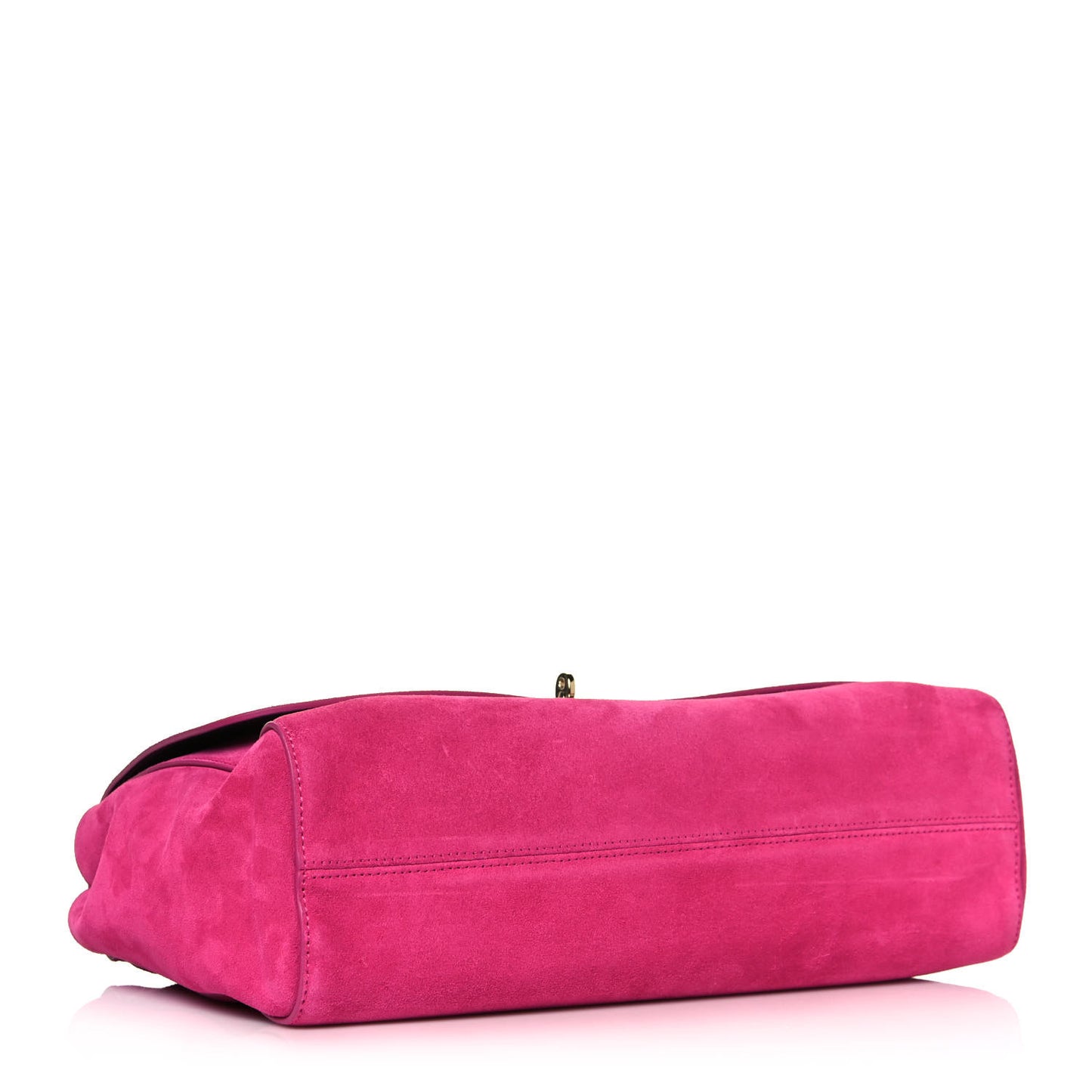 Suede Oversized Lily Flap Pink