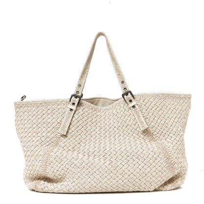 Bottega Veneta Perforated Intrecciato Tote Marmo 1 of 11