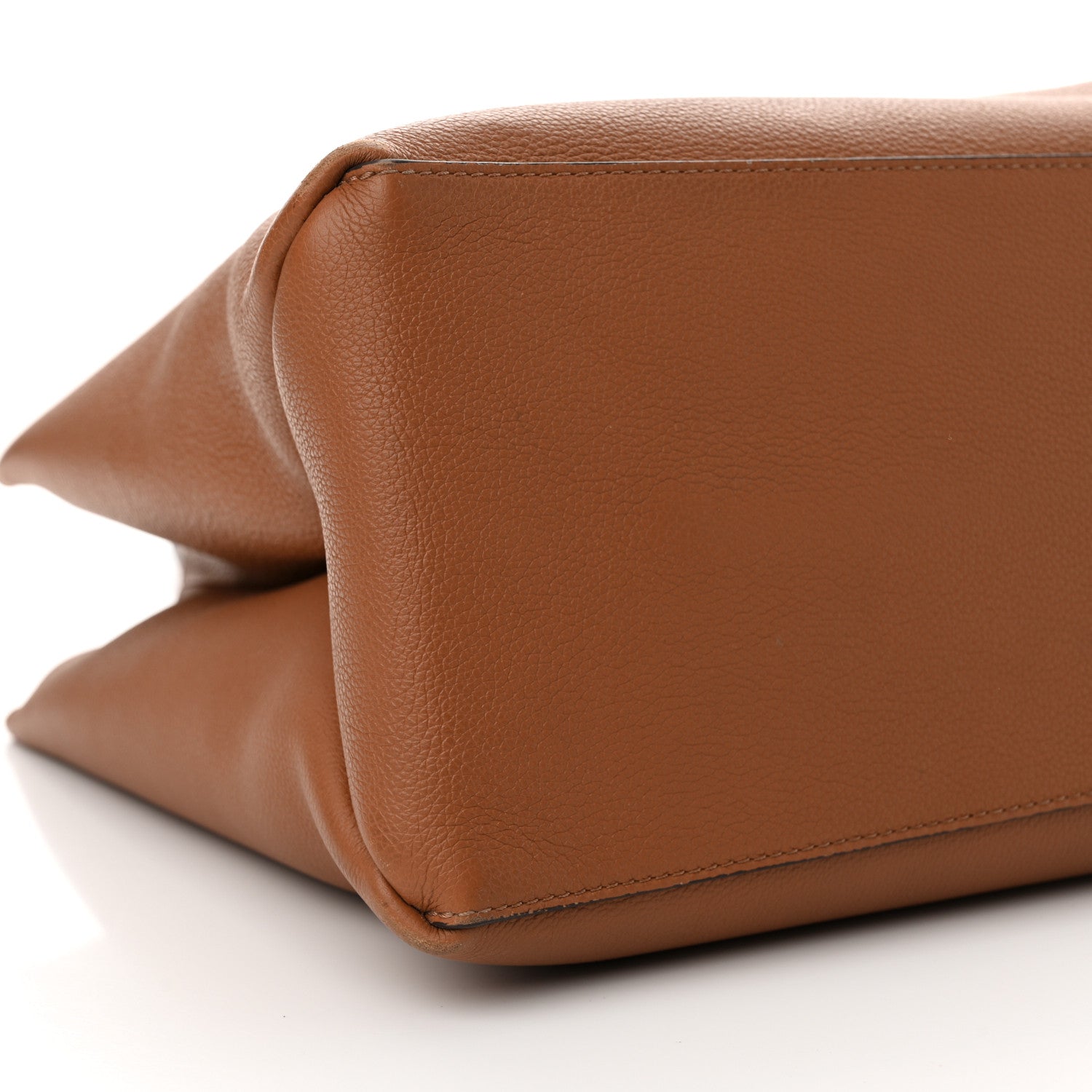 Louis Vuitton Grained Calfskin Lockme Shopper Chataigne 8 of 10
