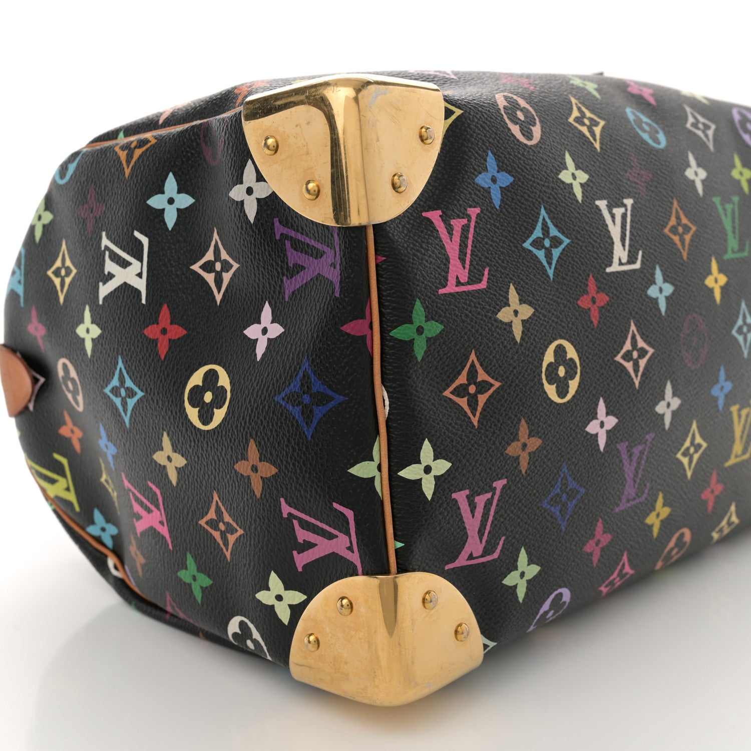 Louis Vuitton Monogram Multicolor Speedy 30 Black 9 of 11