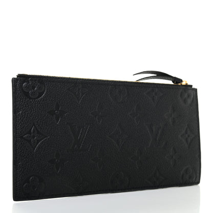 Louis Vuitton Empreinte Felicie Chain Wallet Zippered Insert Black 2 of 5