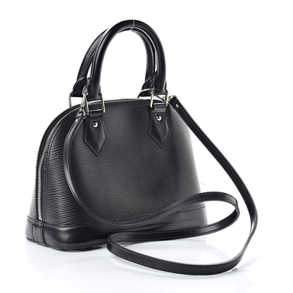 Louis Vuitton Epi Alma BB Black 3 of 13
