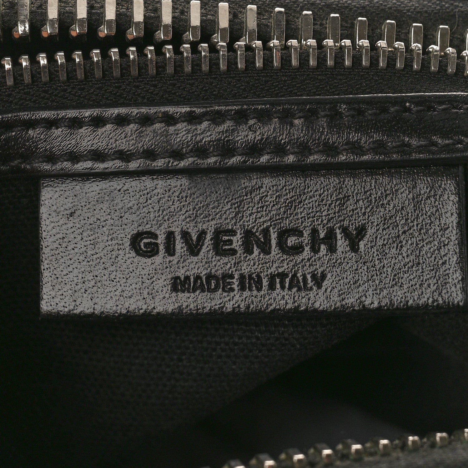 Givenchy Shiny Lord Calfskin Small Antigona Black 6 of 12