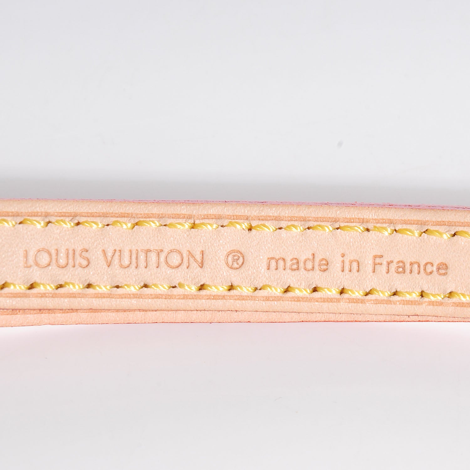 Louis Vuitton Vachetta Leather Adjustable Shoulder Strap 5 of 5