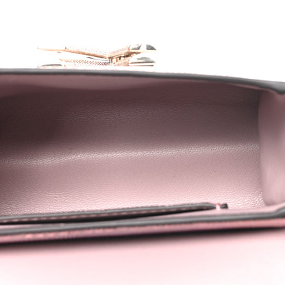 Louis Vuitton Iridescent Lizard Mini Swarovski Twist Shoulder Bag Pink 6 of 11