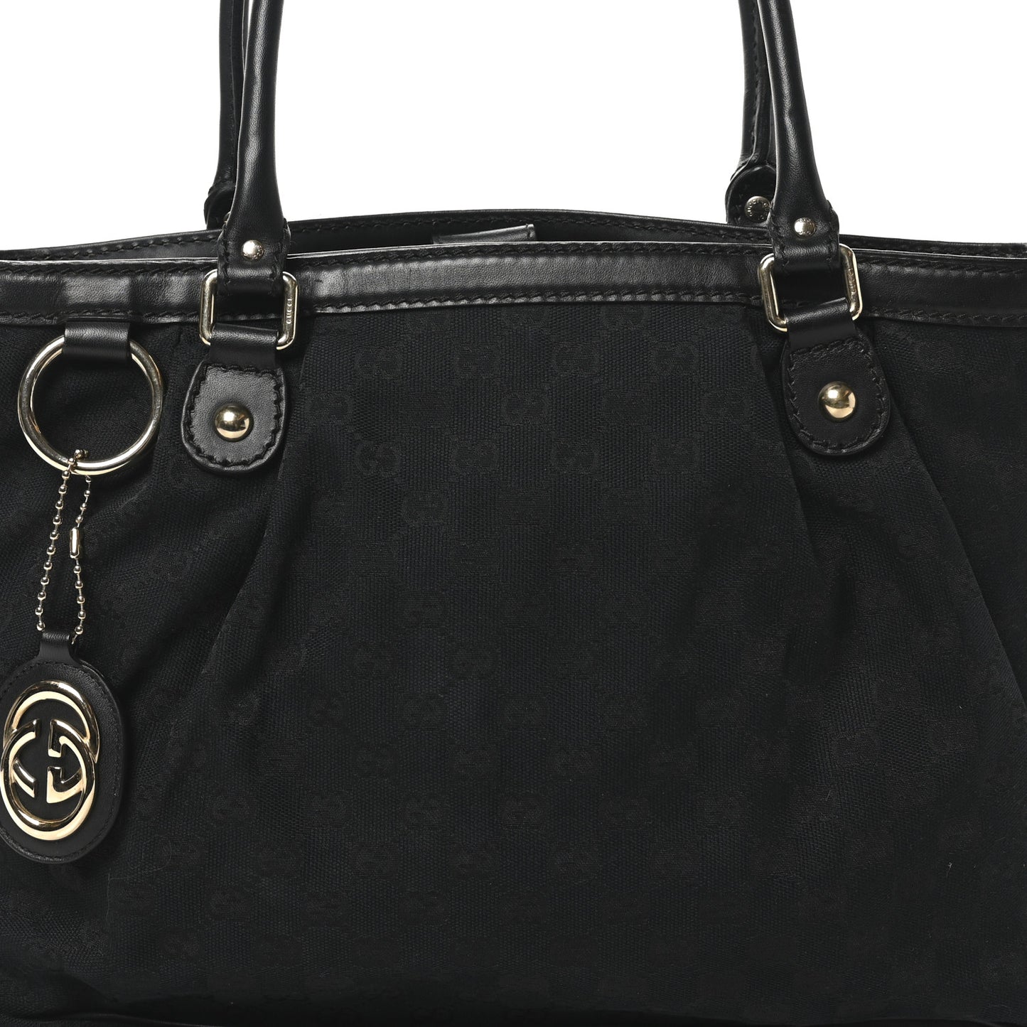 Monogram Medium Sukey Top Handle Tote Black