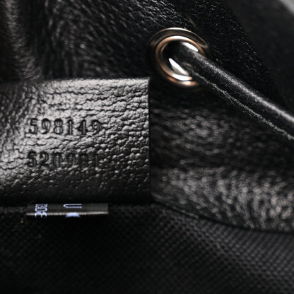 Gucci GG Supreme Monogram Psychedelic Bucket Bag Black 7 of 11