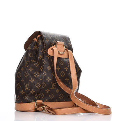 Louis Vuitton Monogram Montsouris MM Backpack 3 of 16