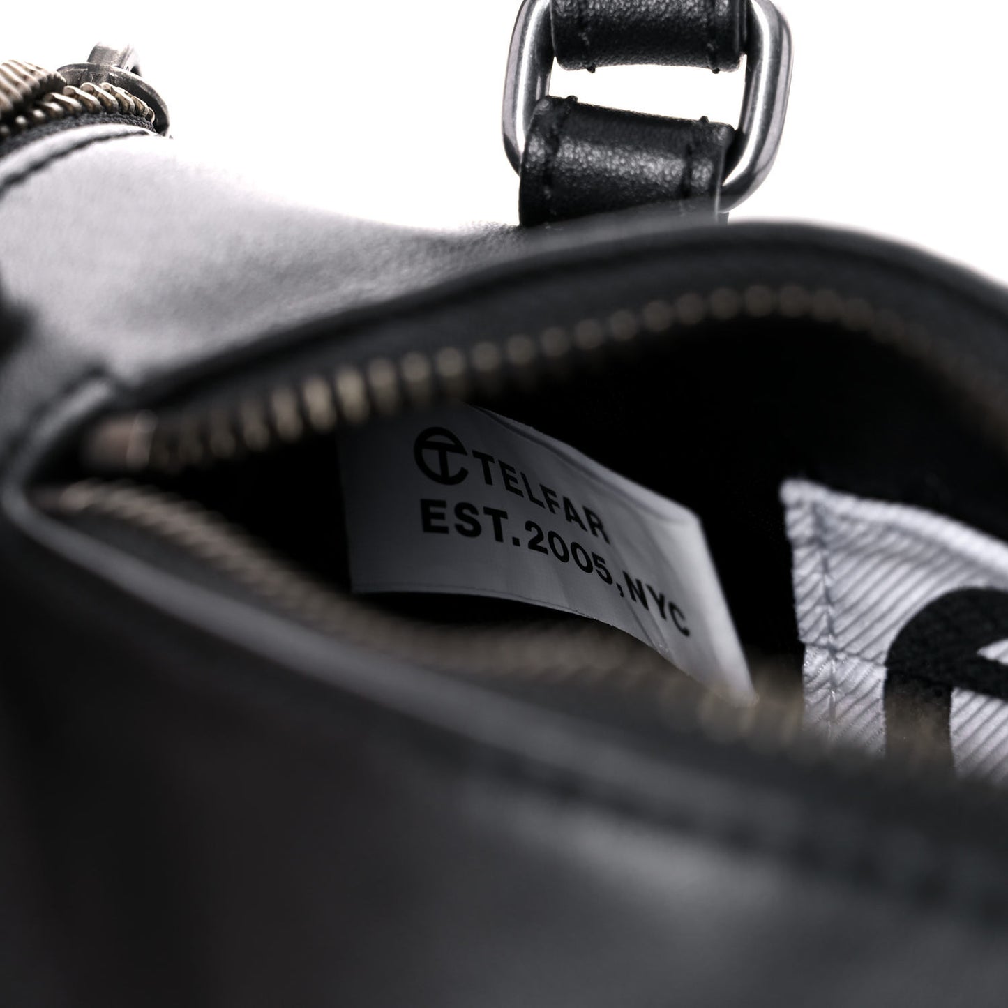 Vegan Leather Small Duffle Black