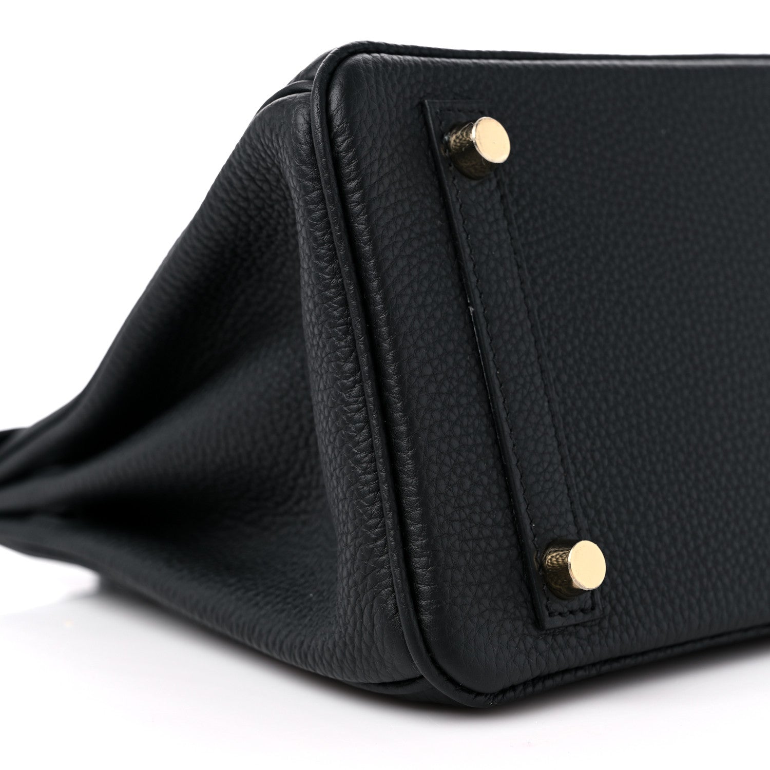 Hermes Togo Lizard Birkin Touch 25 Black 8 of 10