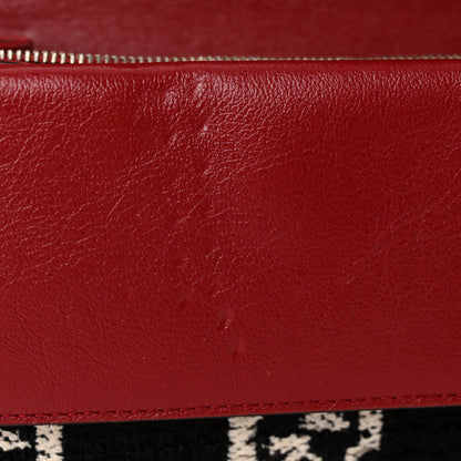 Gucci Tweed GG Monogram Small Dionysus Shoulder Bag Black White Romantic Cherry 11 of 14