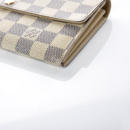 Louis Vuitton Damier Azur Sarah Wallet 13 of 15