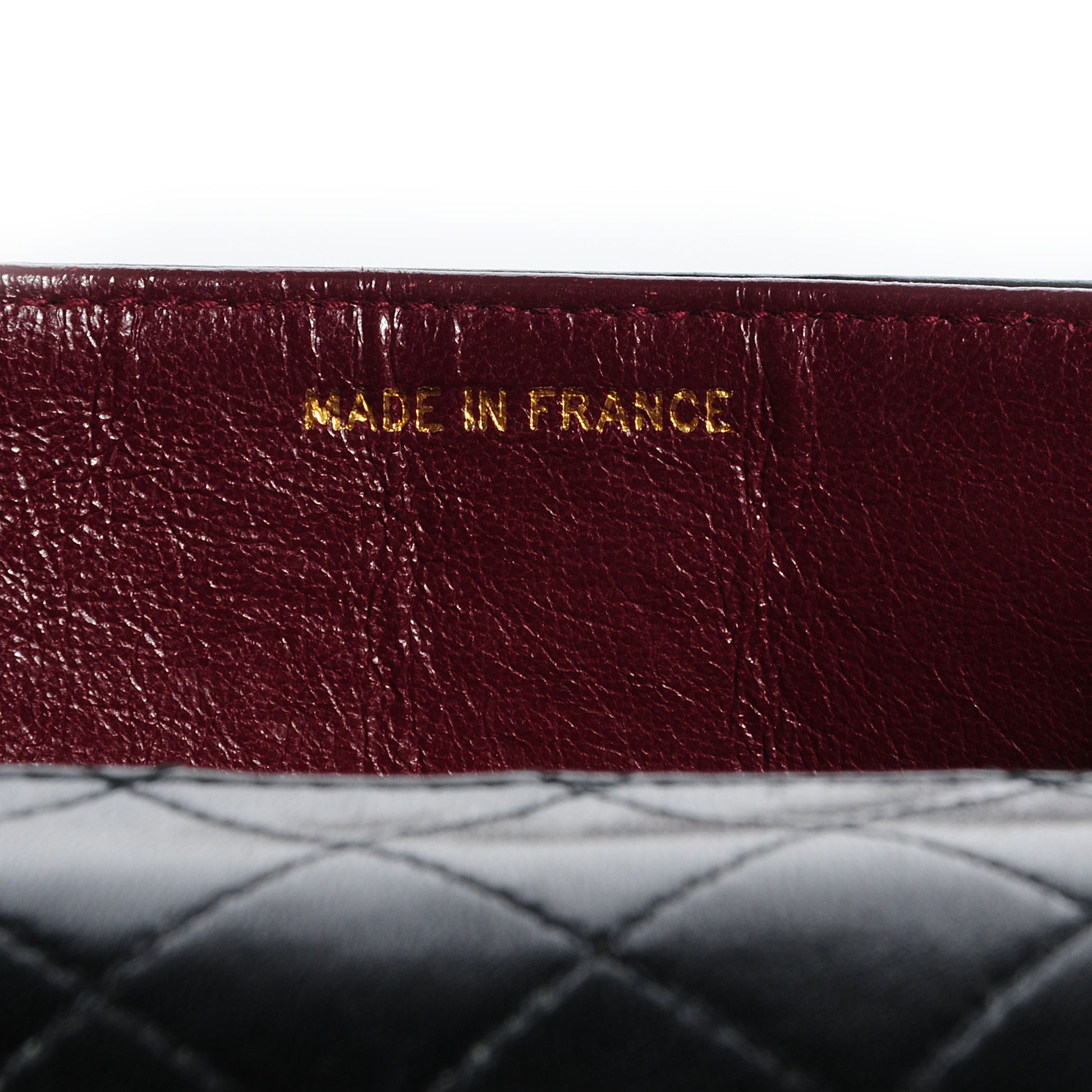 Chanel Lambskin Quilted Shoulder Flap Bag Black 9 of 10