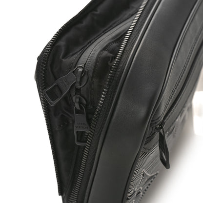 Louis Vuitton Calfskin Monogram 2054 Capsule Expandable Messenger Grey Black 9 of 9