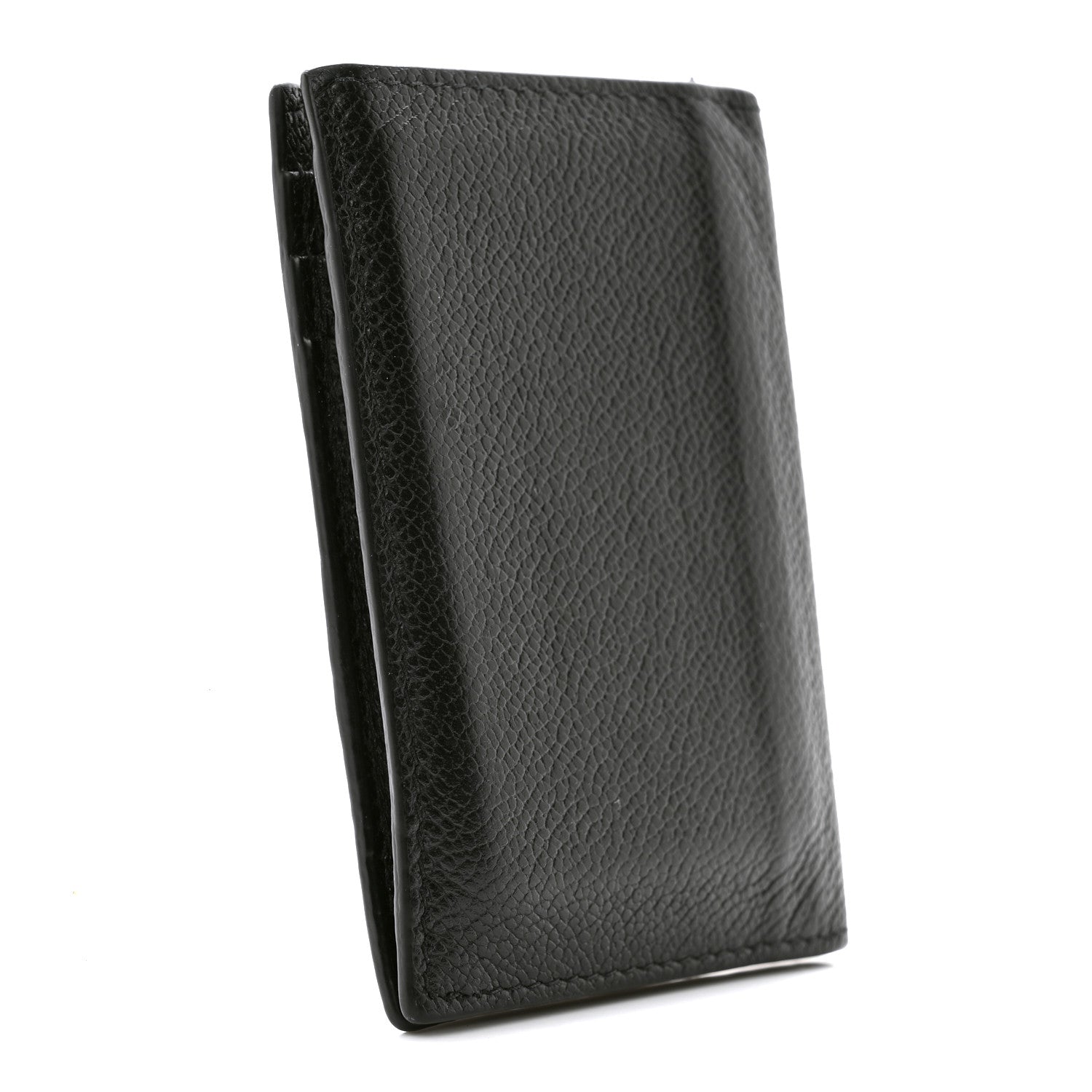Prada Vitello Micro Grain Card Holder Black 3 of 9
