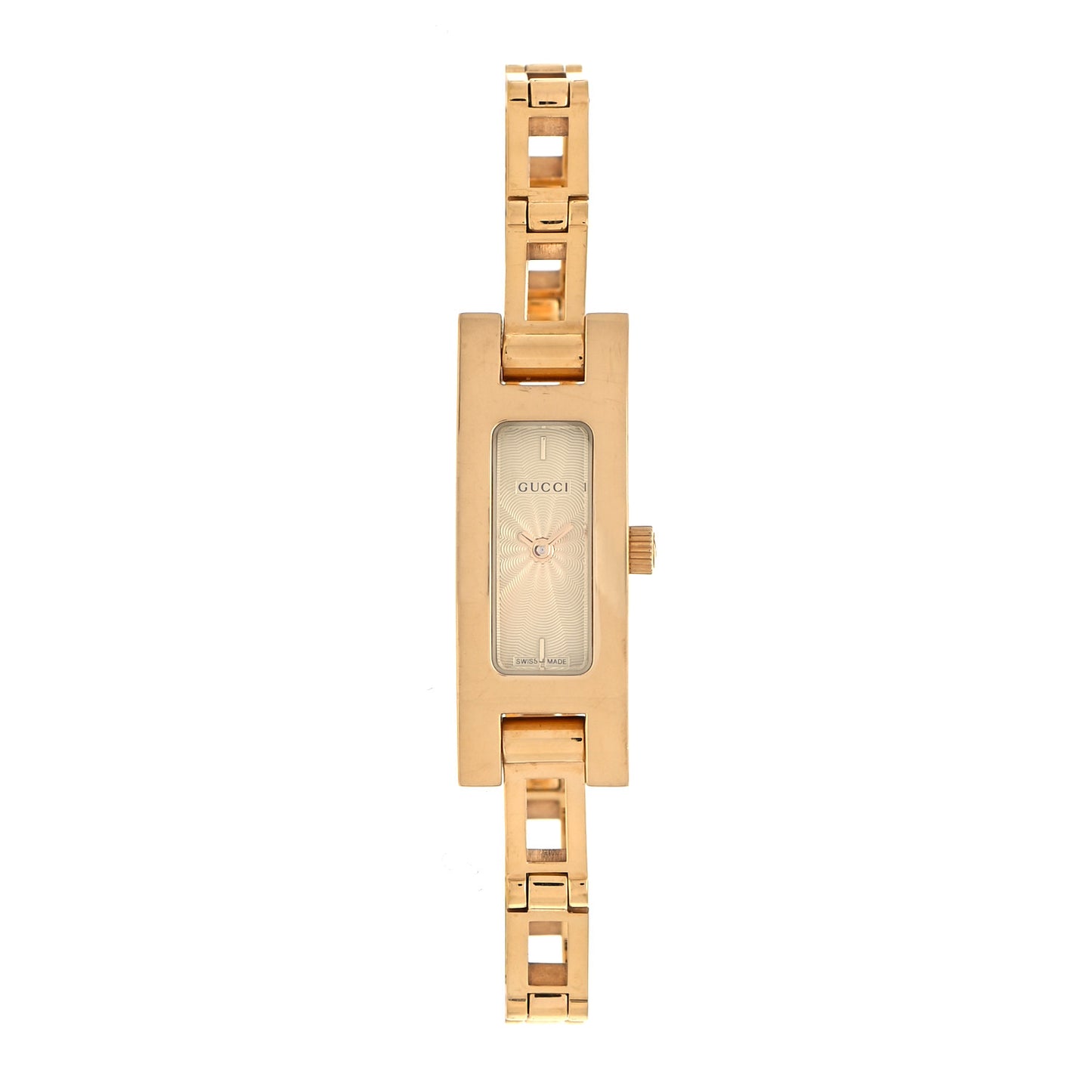 Stainless Steel 12mm 3900L Quartz Watch Gold