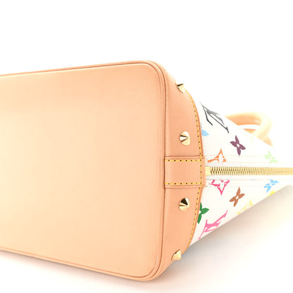 Louis Vuitton Monogram Multicolor Alma White 9 of 9