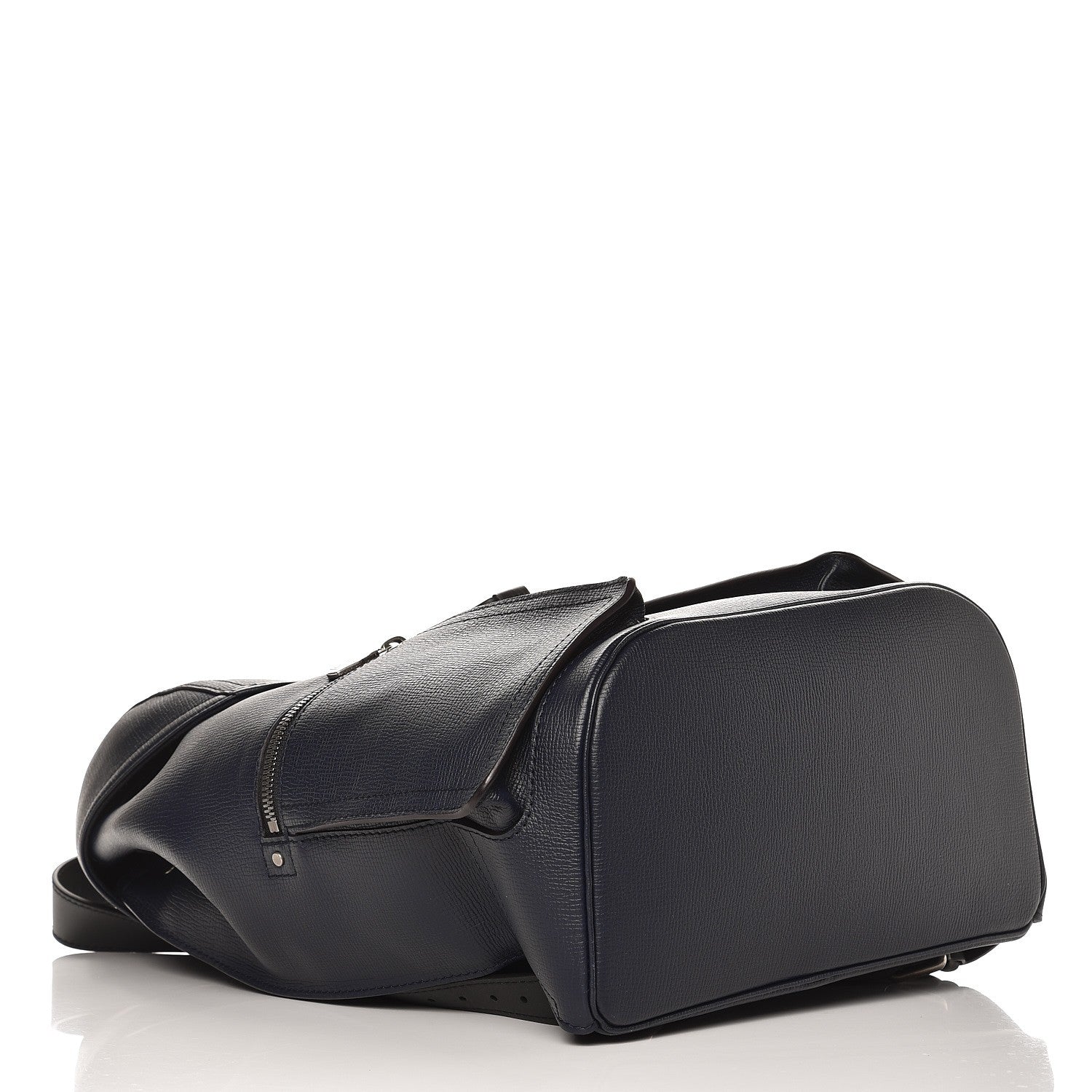 Louis Vuitton Utah Calfskin Canyon Backpack Blue Marine 4 of 7