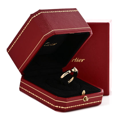 Cartier 18K Yellow Gold Tsavorite Onyx Panthere De Cartier Ring 56 7.75 6 of 6