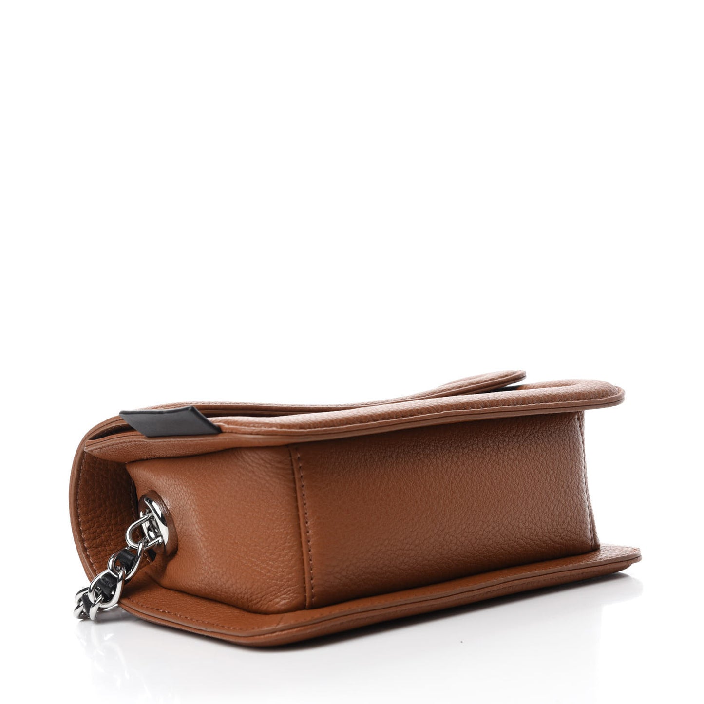 Calfskin The Mini Cushion Bag Brown